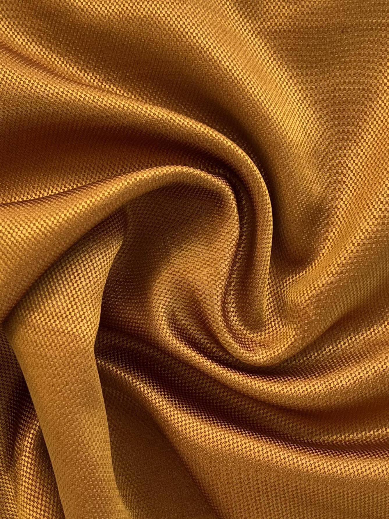 Made in Italy Silk Pique in Bronze