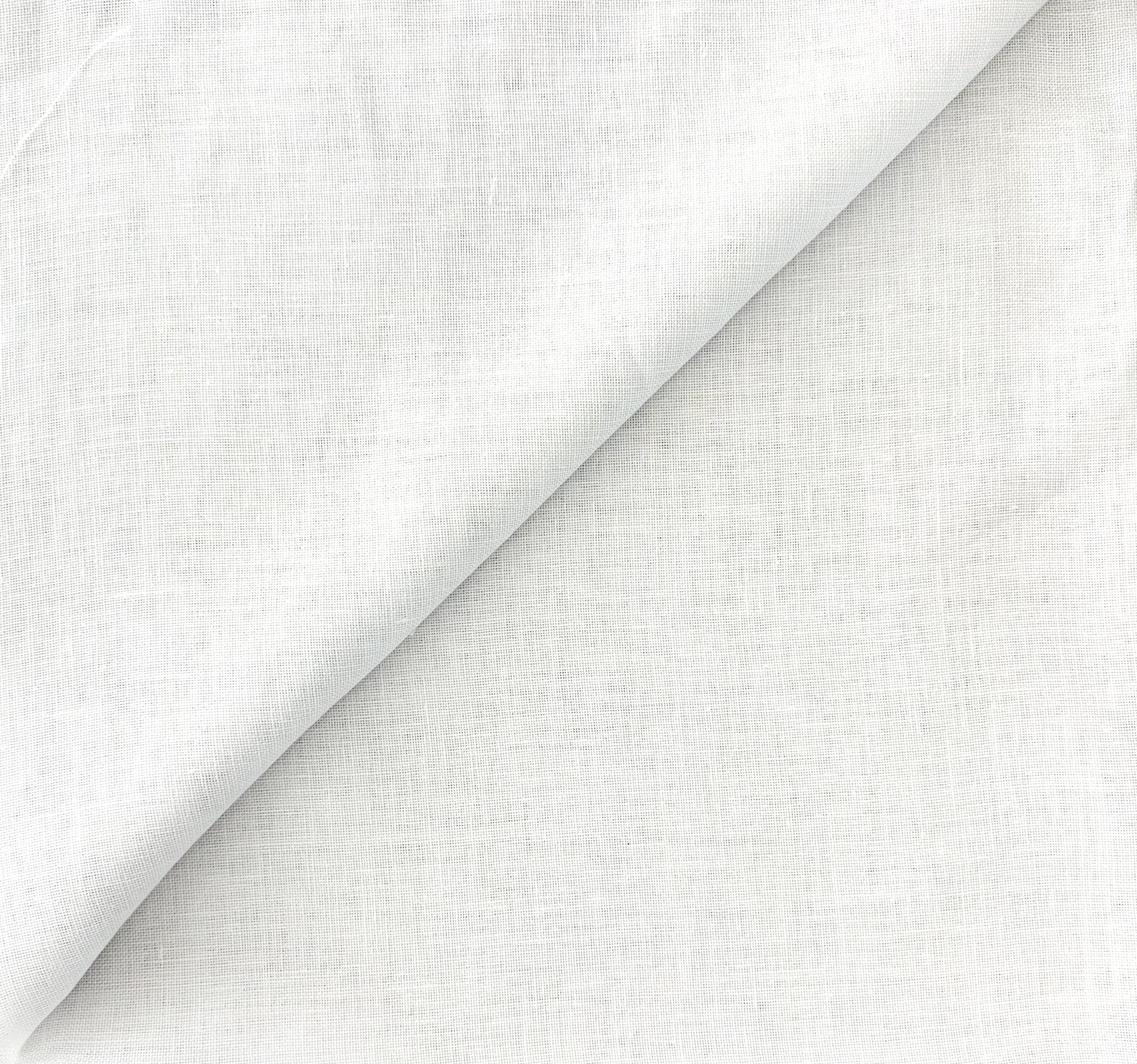 Light Weight Linen Burlap in Optic White