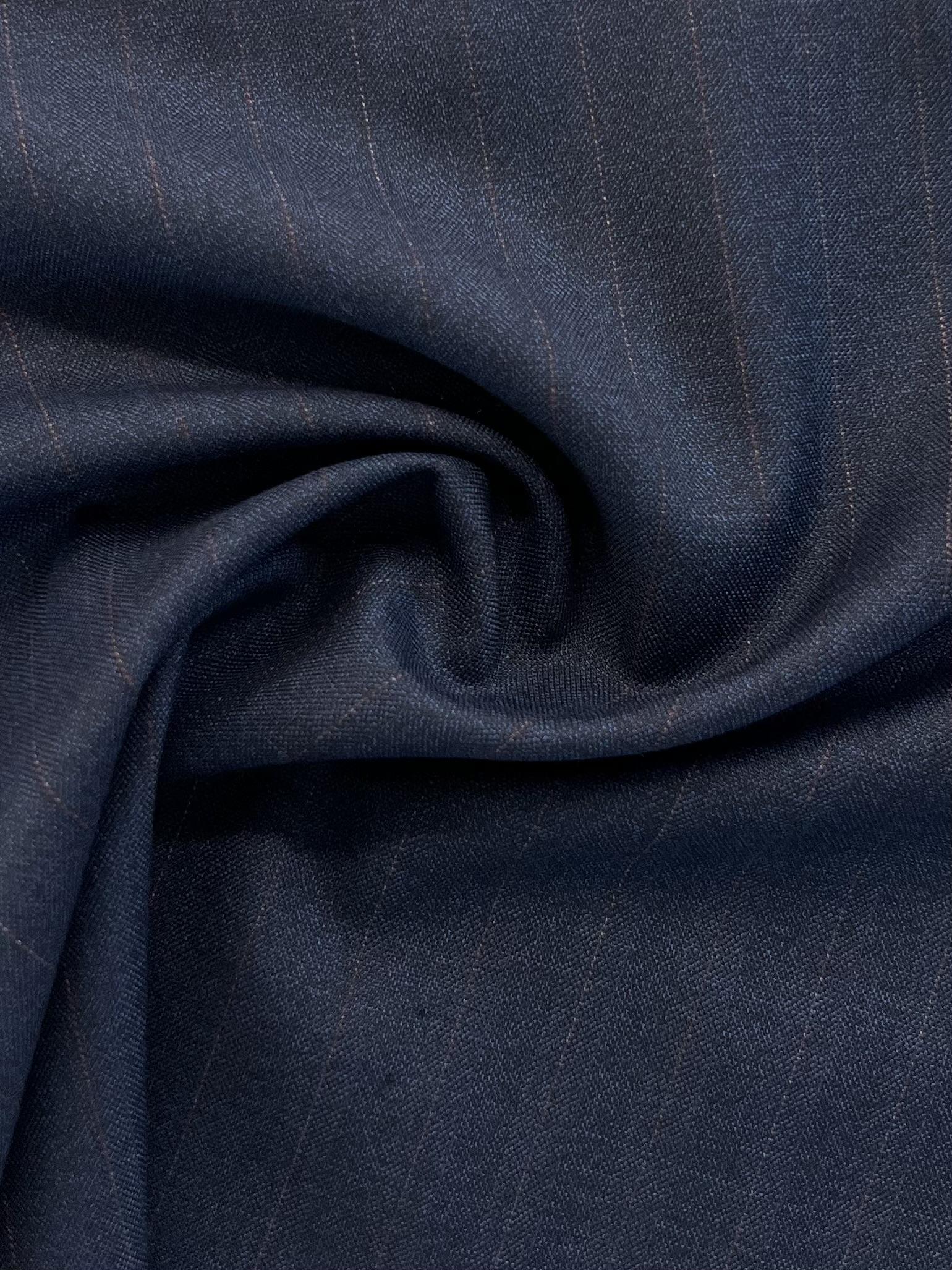 Made in Italy 100% Wool Pinstripe