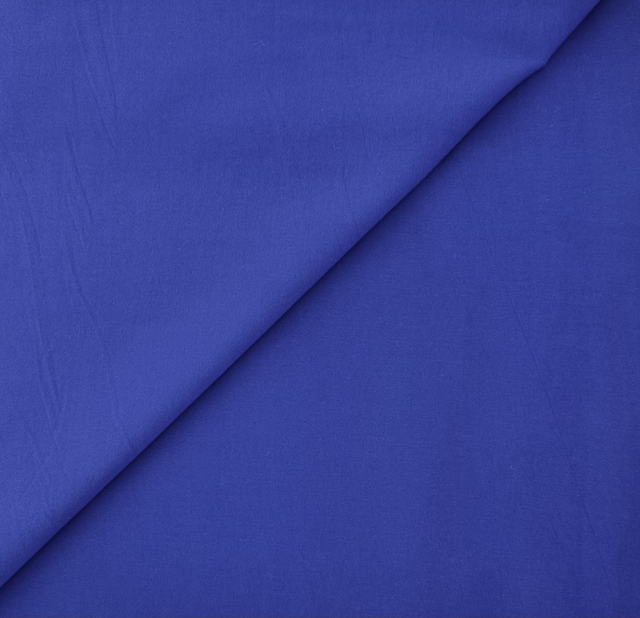 Rayon Blend Heavy Ponte Knit in Royal