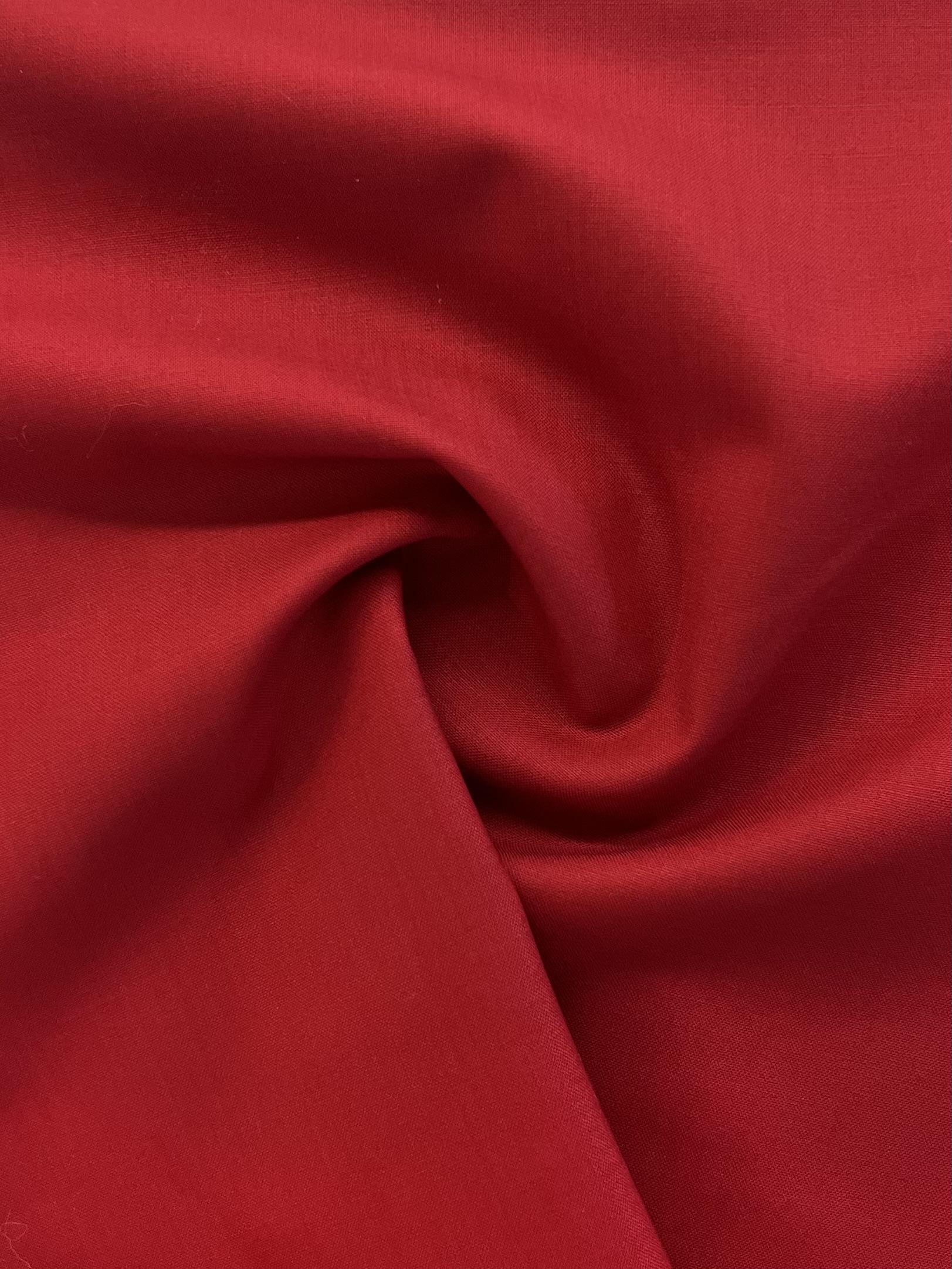Stretch Wool in Scarlett