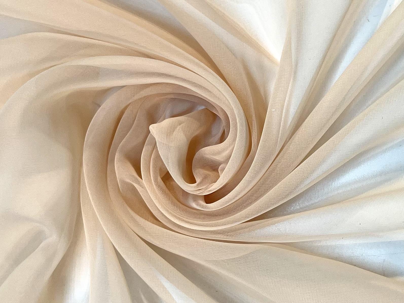 Polyester Chiffon in China Rose