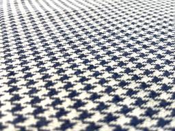Loro Piana Houndstooth Knit in Blue/White
