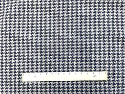 Loro Piana Houndstooth Knit in Blue/White