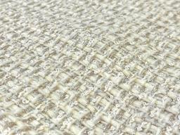 Made in Italy Lurex Fashion Tweed in Ecru