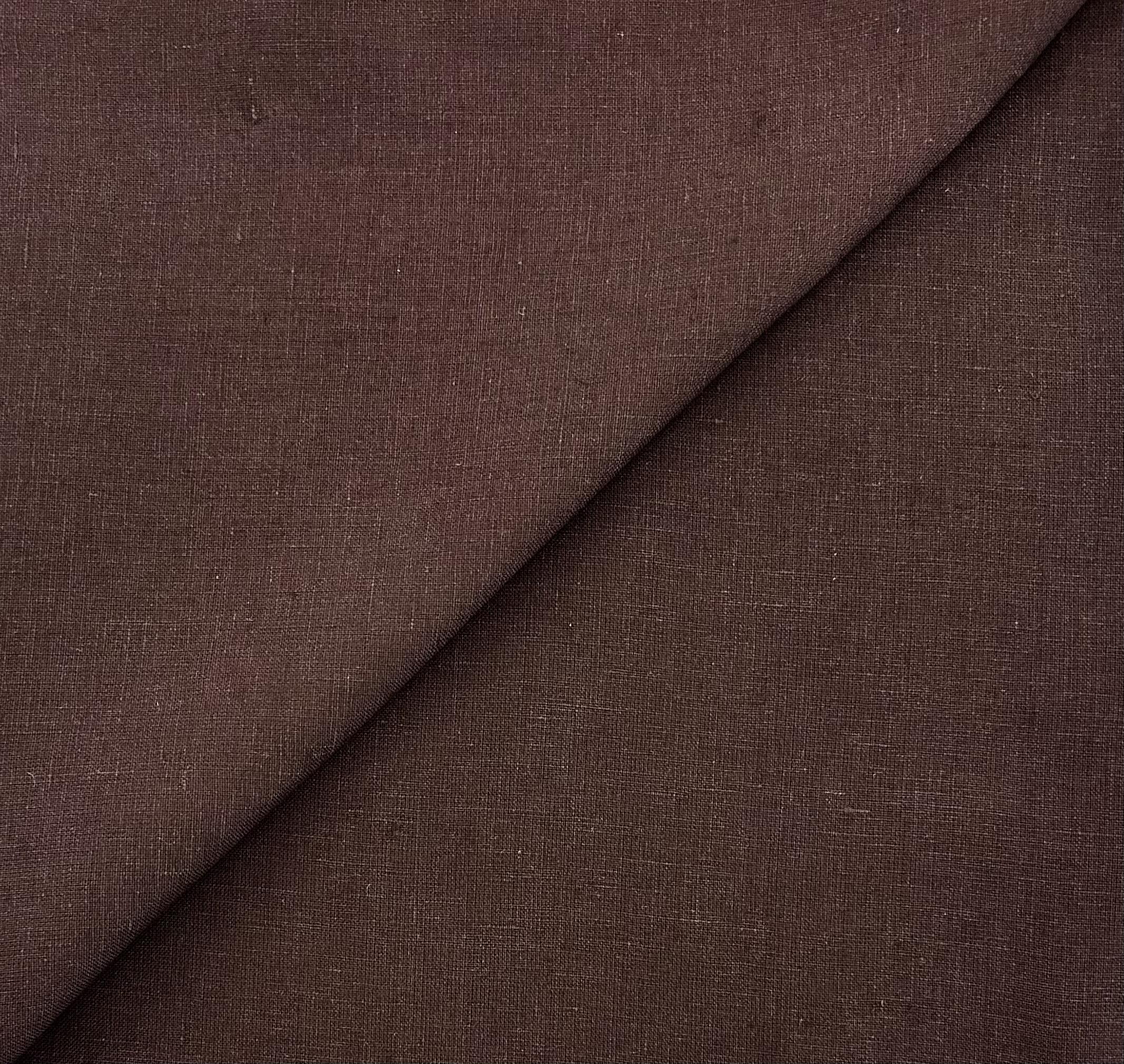 Midweight Linen in Chocolate