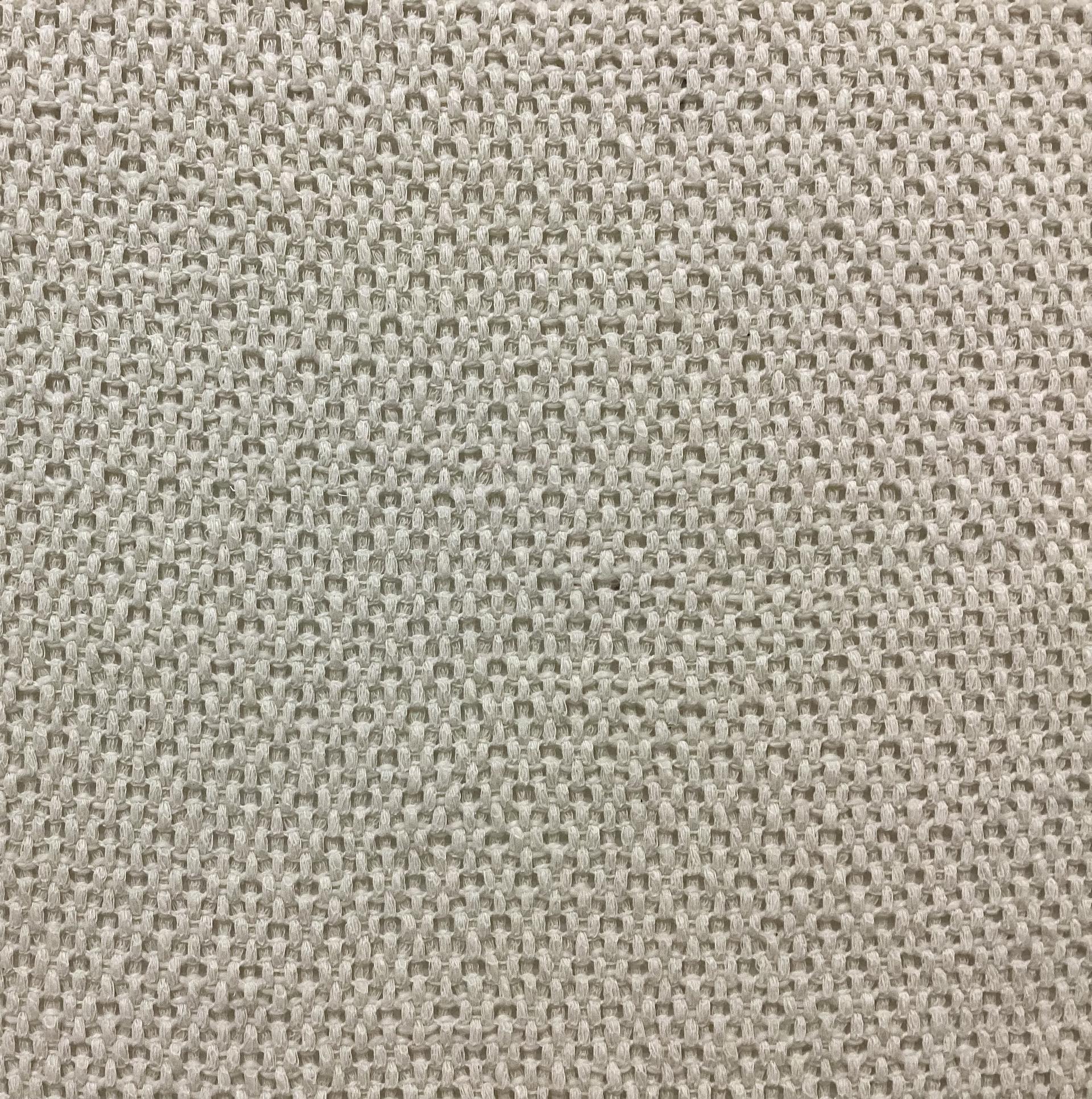 100% Cotton Open Weave Tweed In Pale Yellow