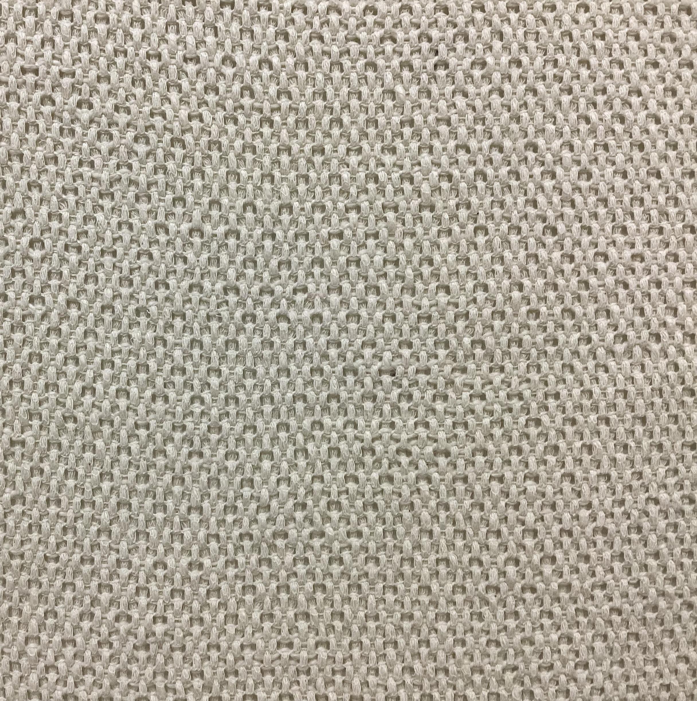 100% Cotton Open Weave Tweed In Pale Yellow