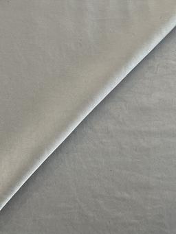 Made in Spain Double Faced Cupro Satin in Silver