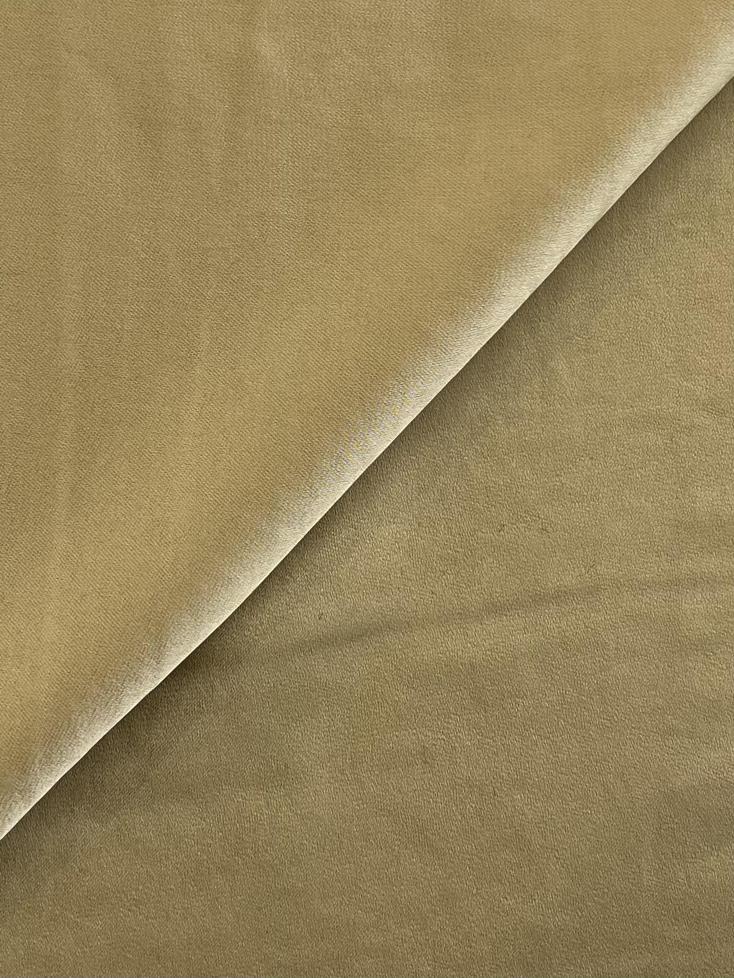 Made in Spain Double Faced Cupro Satin in Gold