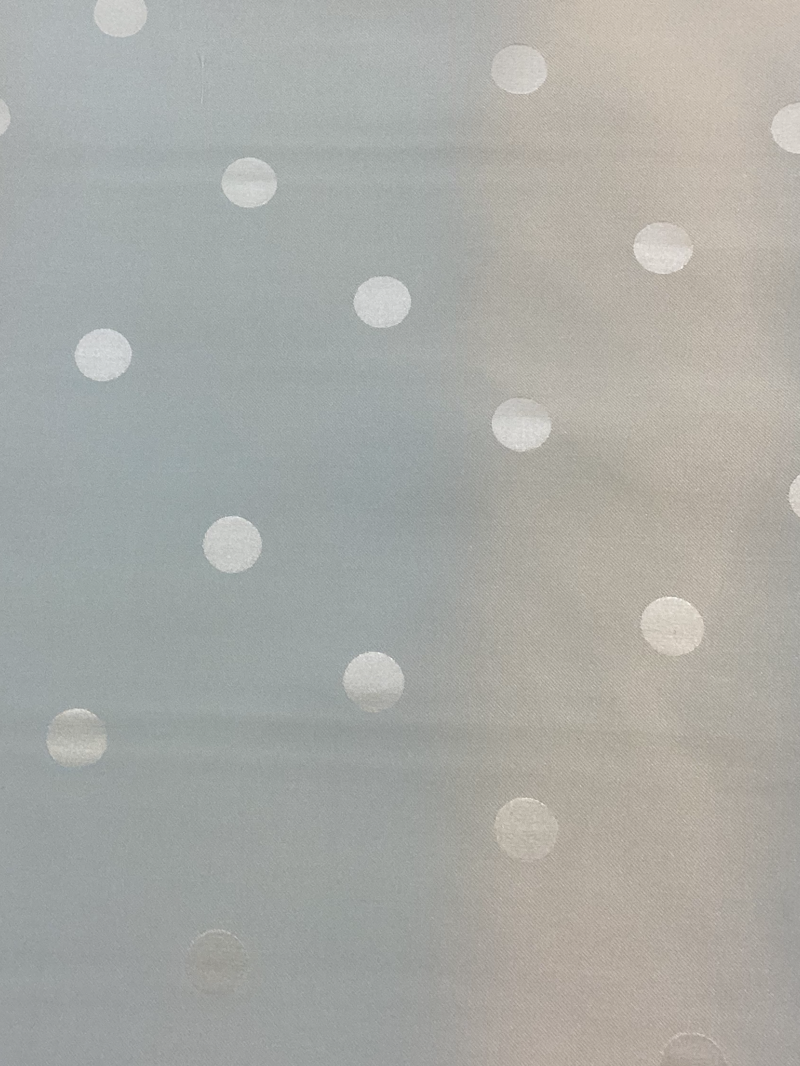 Made in Italy 100% Silk Dot Jacquard in Ivory