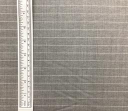 Made in Italy 100% Wool Super 130's In Medium Grey Chalk Stripe