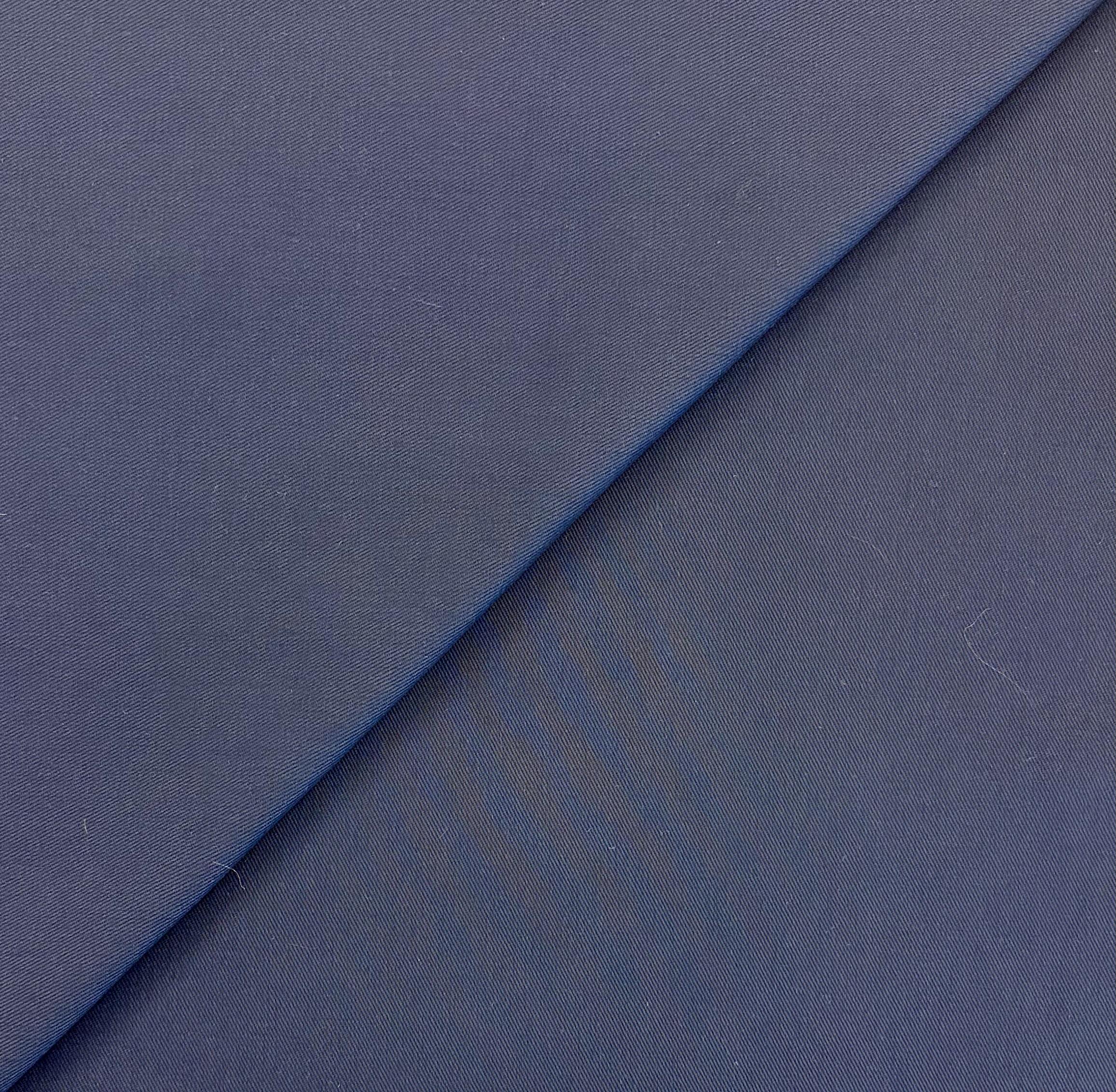 10 oz Brushed Cotton Denim in Navy