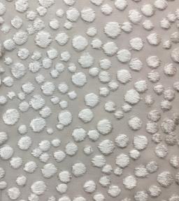 Silk Rayon Burn-Out Velvet In Light Sliver Grey