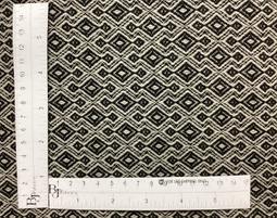 100% Wool Novelty In Black & Hemp 