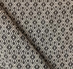 100% Wool Novelty In Black & Hemp 