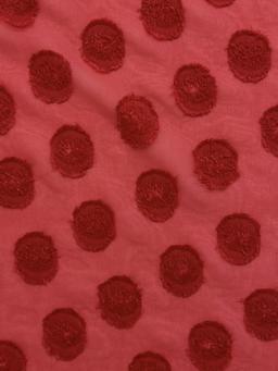 Polka-Dot Eyelash Jacqaurd in Betty Boop Red