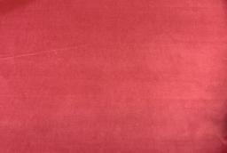 Pure Cotton Velvet in Red