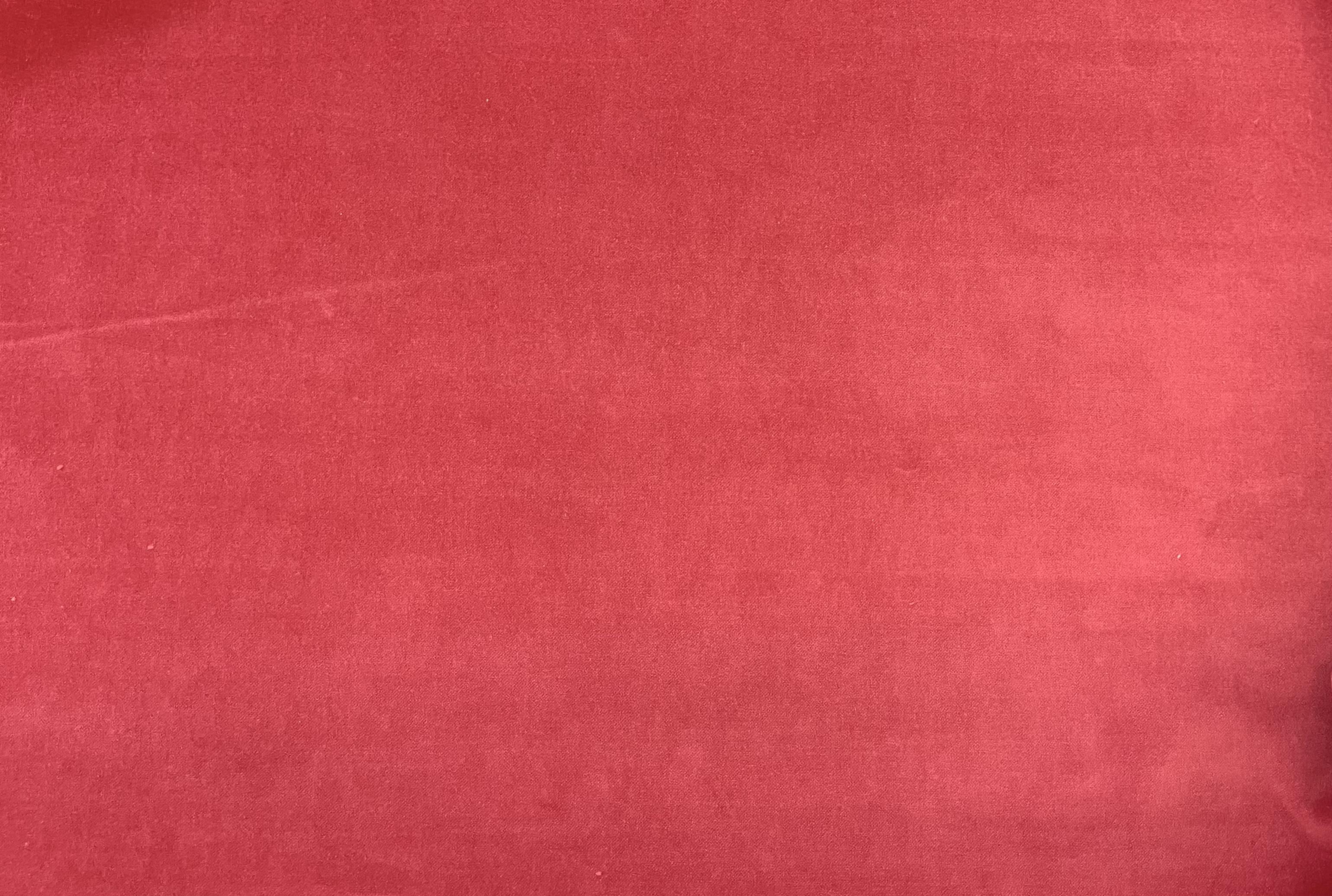 Pure Cotton Velvet in Red