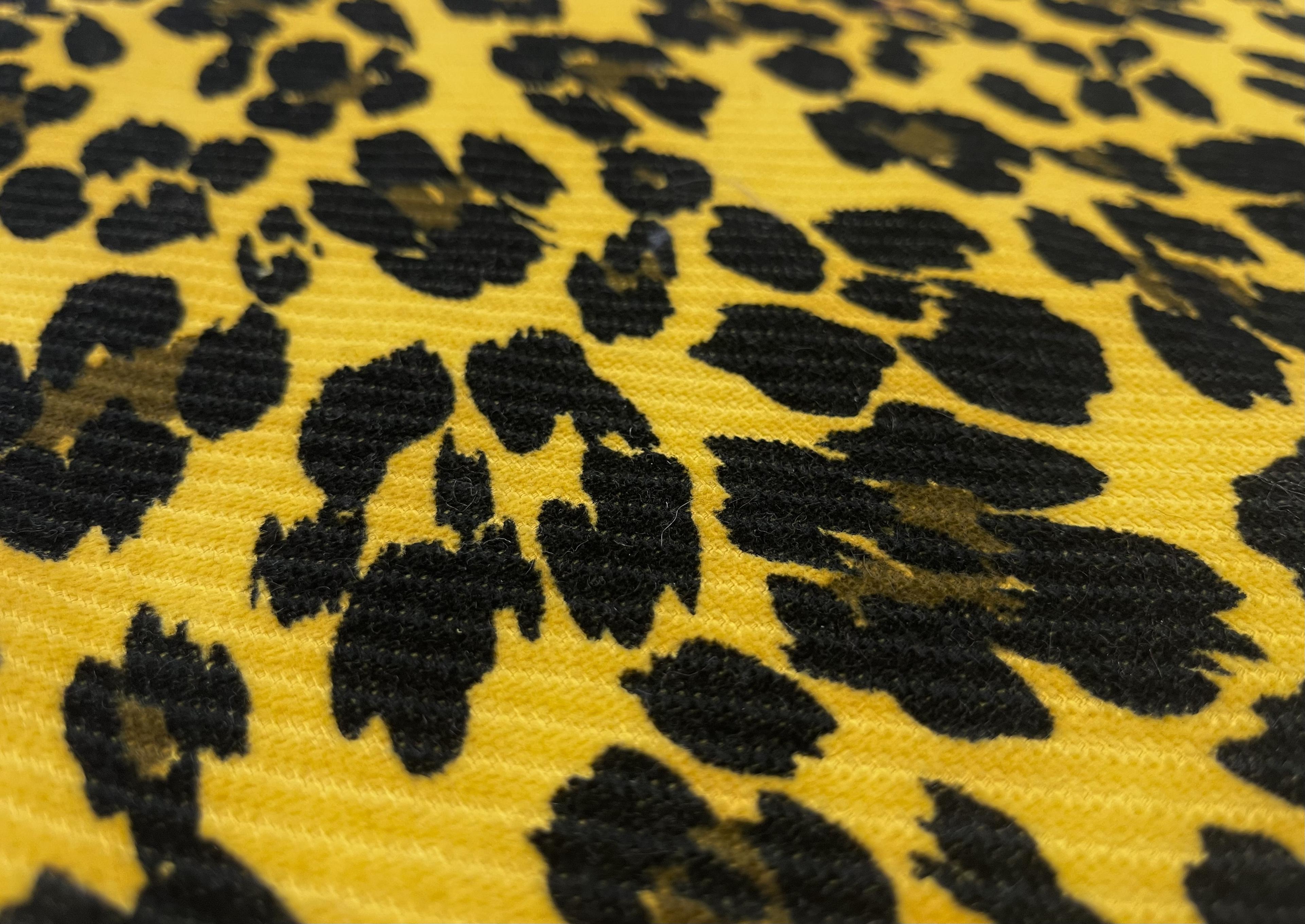 100% Cotton Chenille Upholstery Twill Fabric in Warehouse