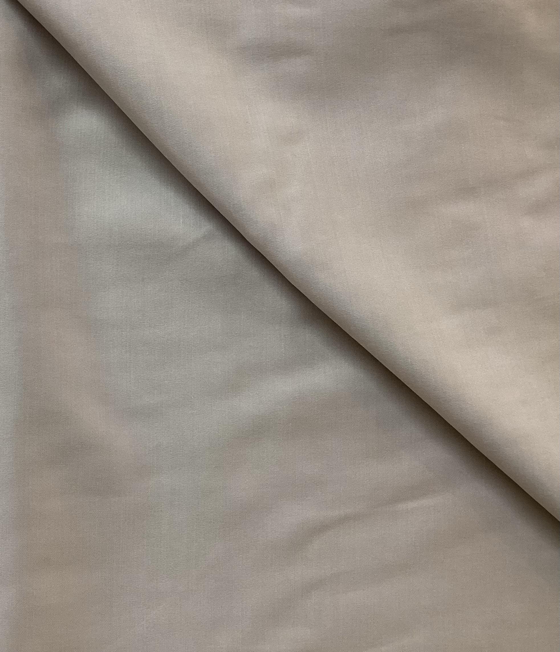 Made in Japan Sandwashed Cupro Sateen in Pebble 