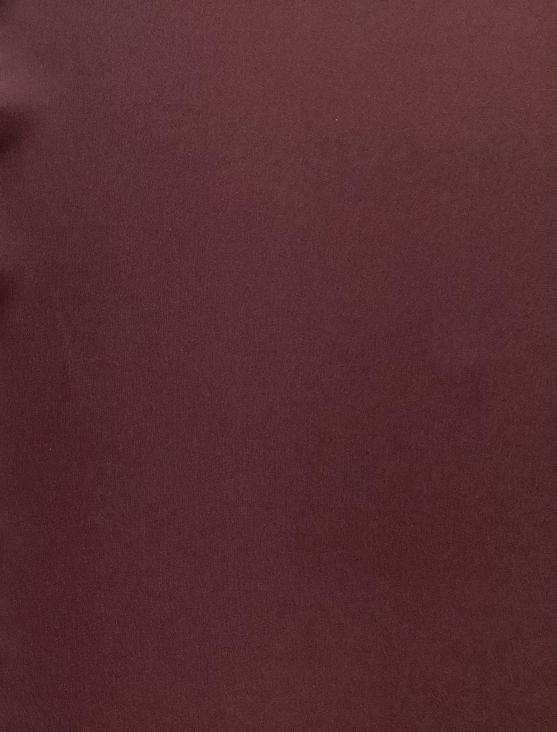 Stretch Poly/Rayon Gabardine in Burgundy