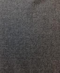 Made in Italy Vitale Barberis Pure Wool Flannel In Graphite 