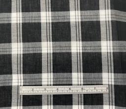 100% COTTON PLAID