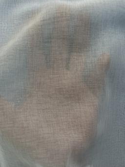 Japanese Polyester Gauze Chiffon in Baby Blue 