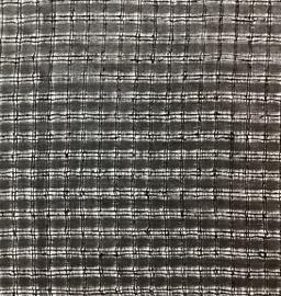 100% Silk Novelty Checkerboard Pattern In Black