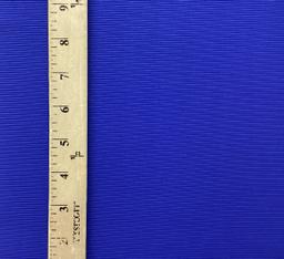 Polyester & Nylon Stretch Rib Knit In Blue Sapphire 