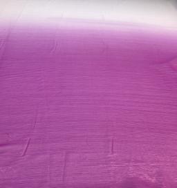 Ombre Polyester Metallic Chiffon in Fuchsia