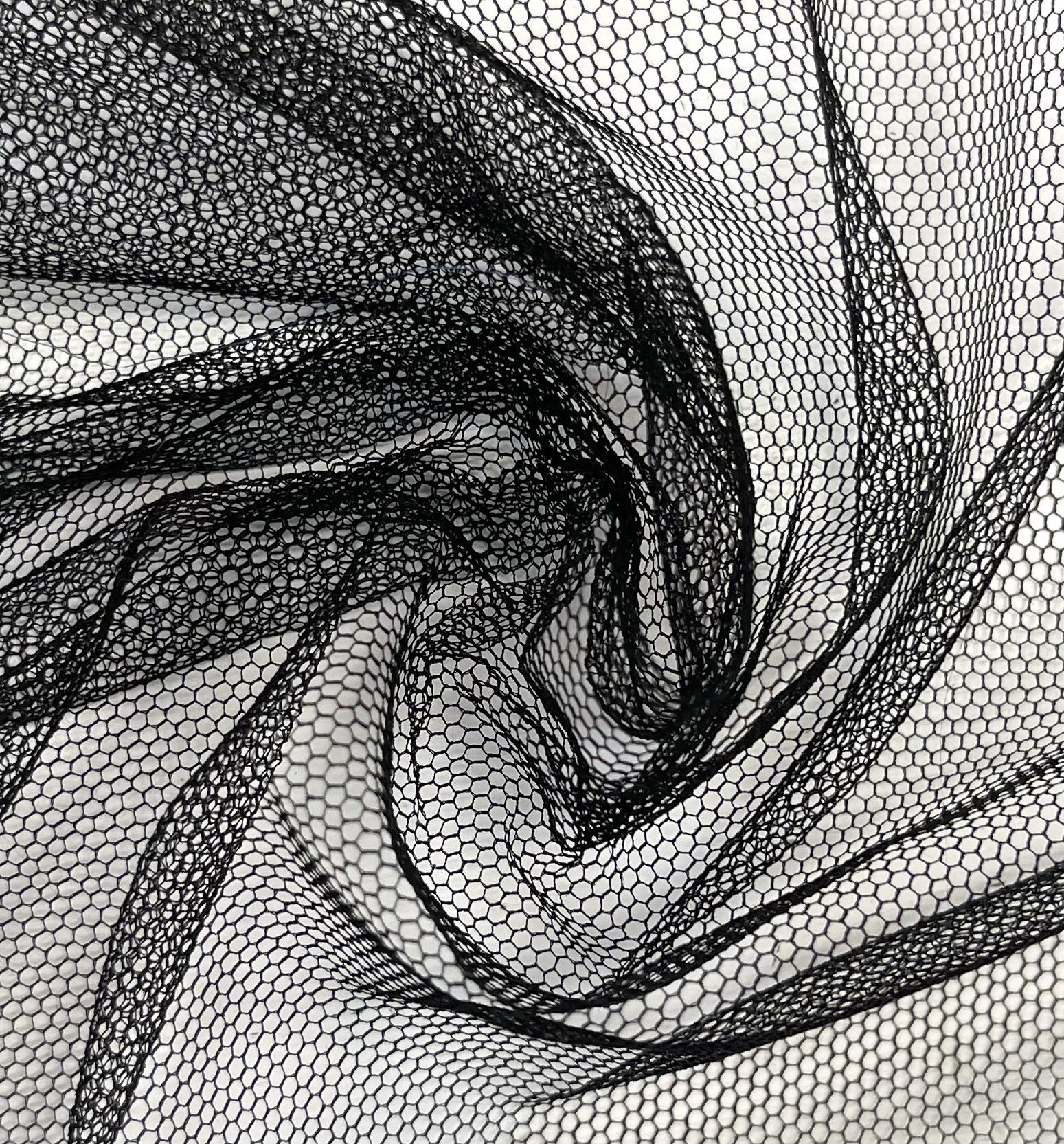 Made in Switzerland 100% Silk Illusion in Black