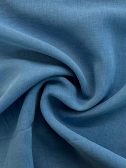Japanese Polyester Gauze Chiffon in mediterranean 