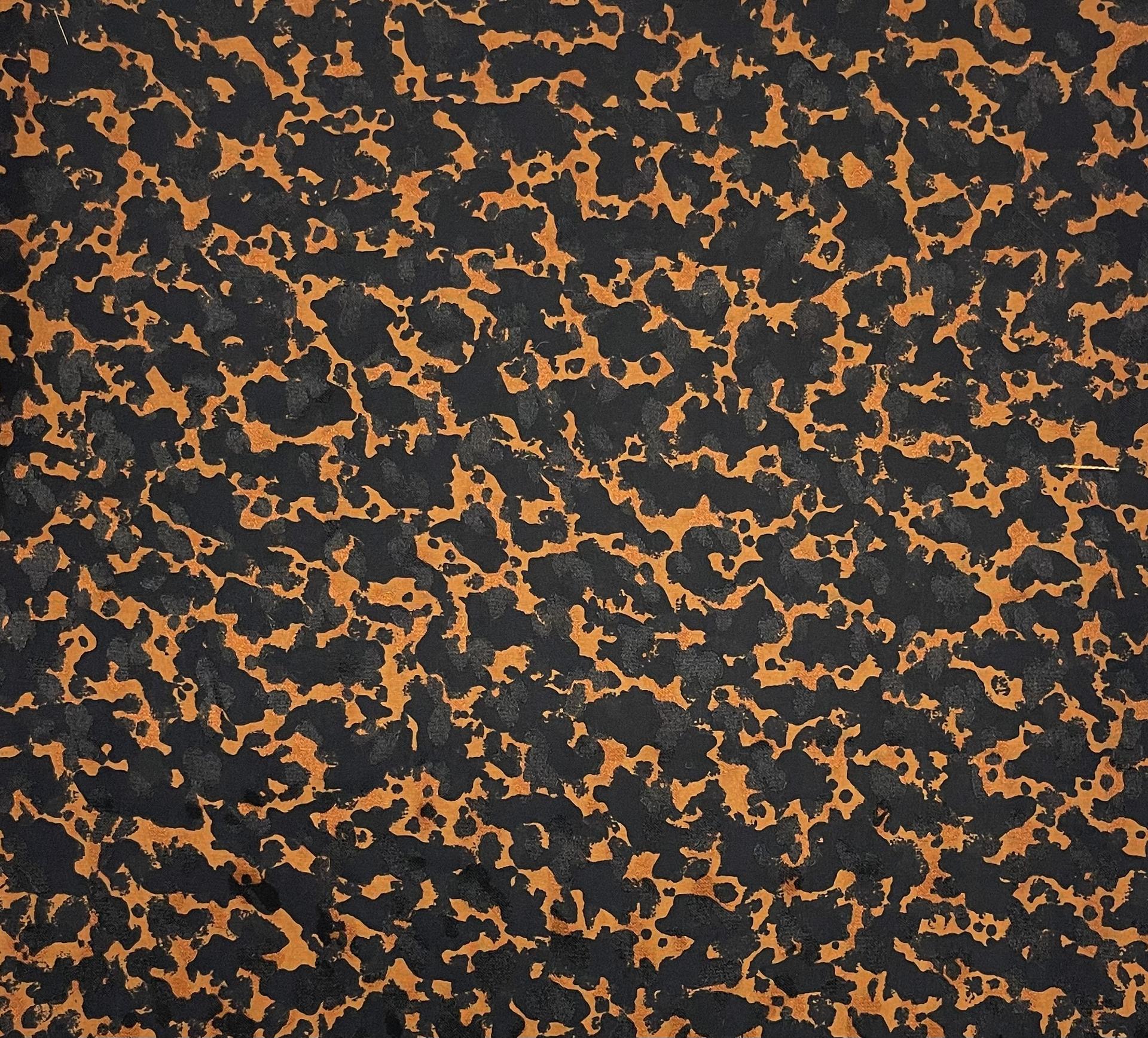 Made in Switzerland 100% Silk Jacquard Print Fabric in Warehouse