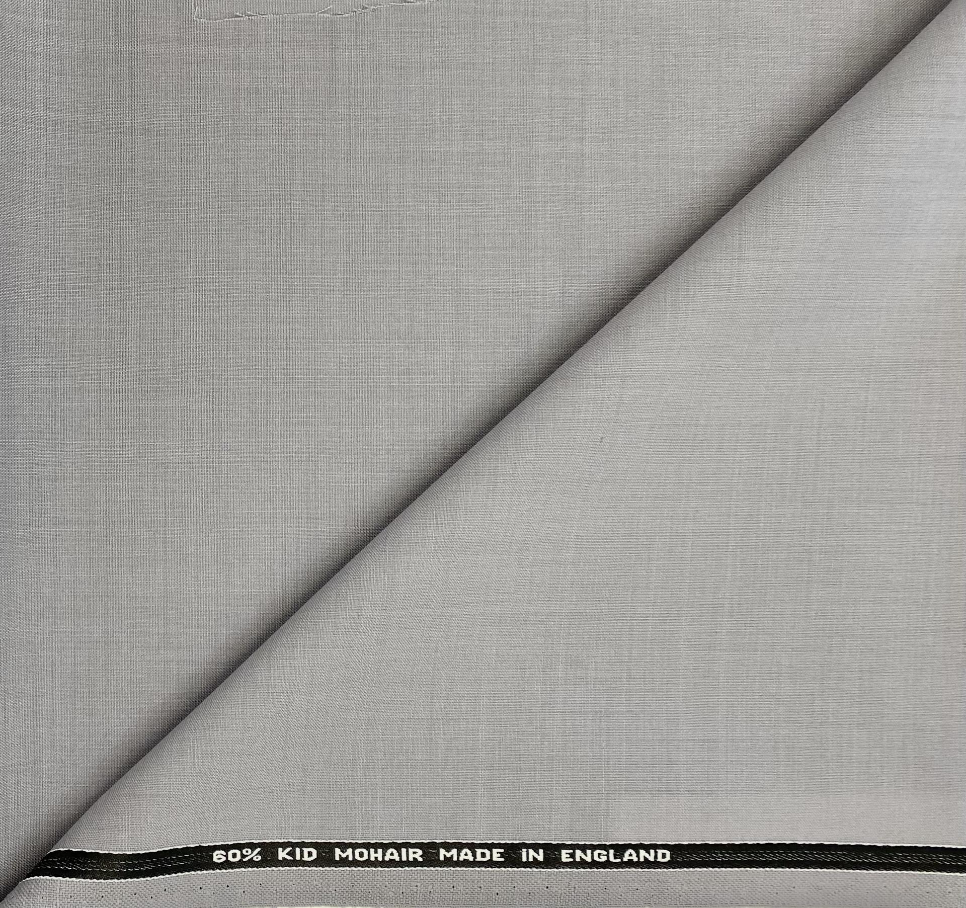 Made in England Wool and Mohair Suiting Fabric in Warehouse