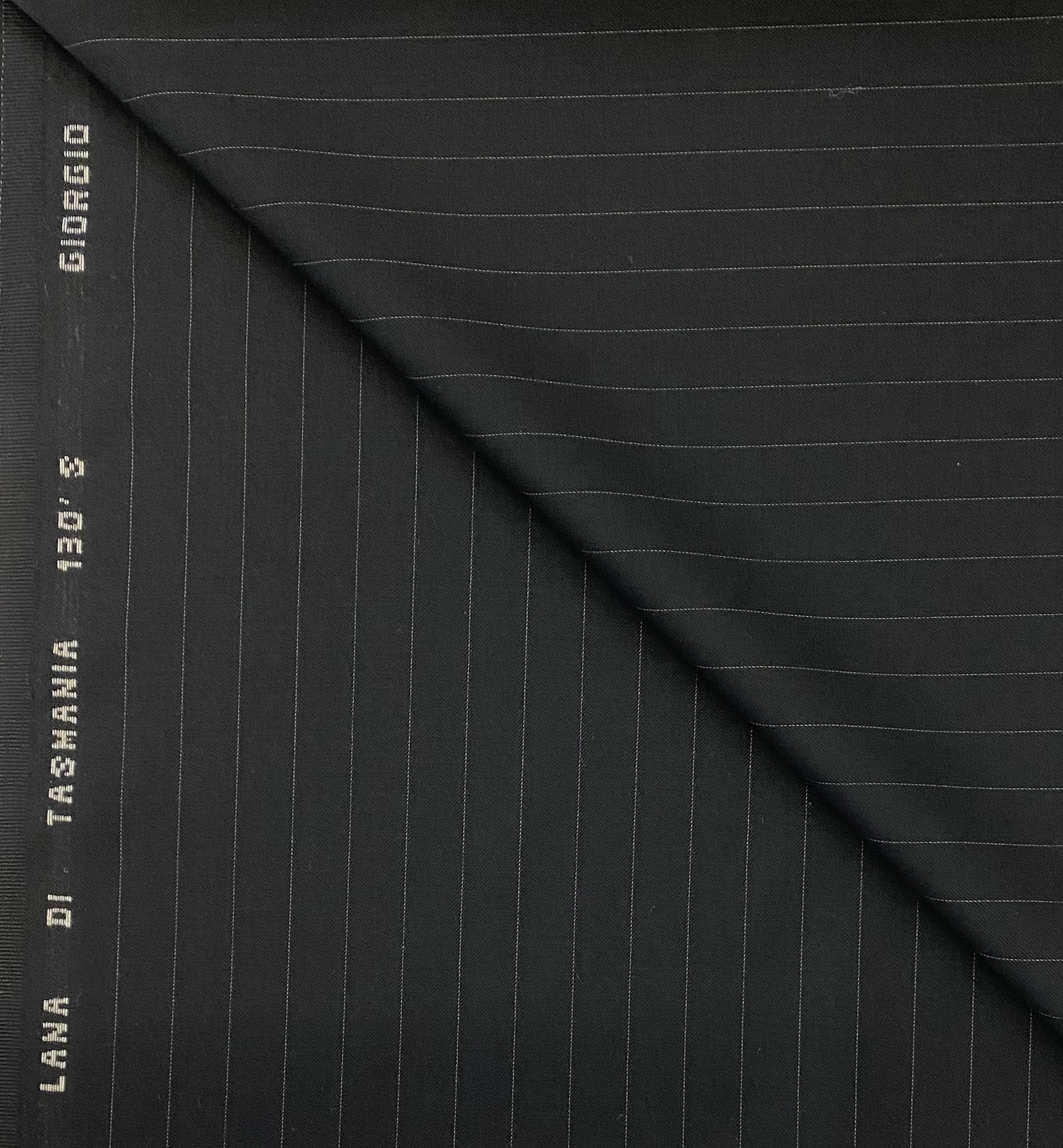 Made in Italy 100% Wool Pinstripe