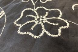 Embroidered Silk Organza 