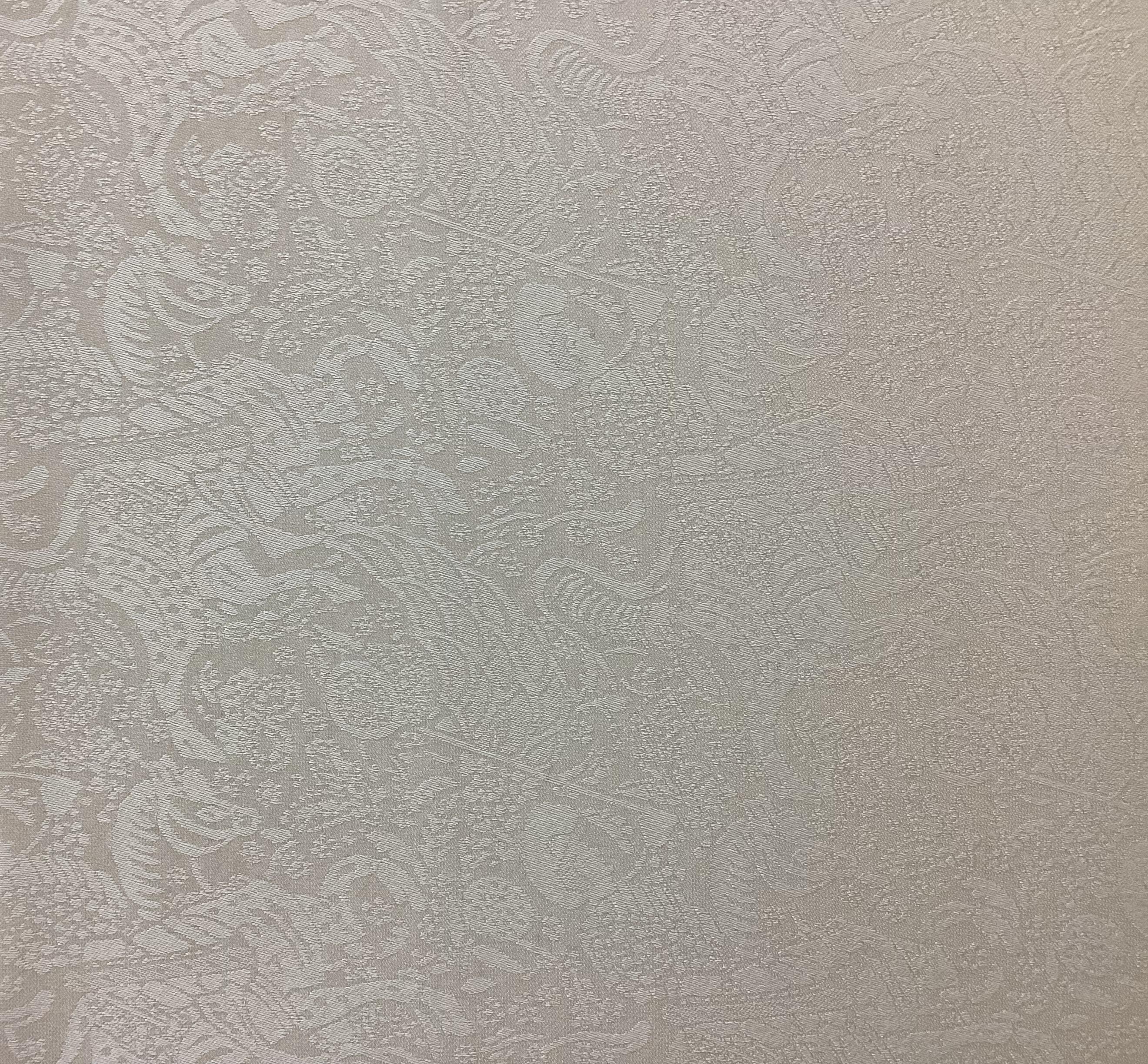 Made in Italy Pure Silk Abstract Dragon Design Jacquard in Putty