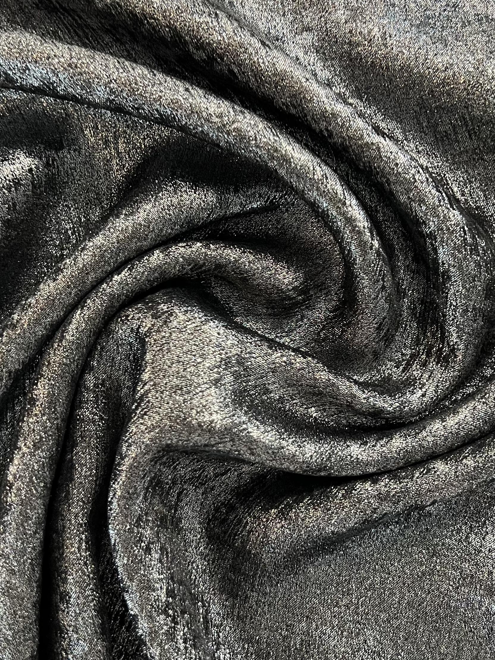 Metallic Foil in Nickel Grey