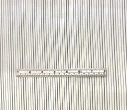 Made in Italy Satined Stripes Silk Chiffon