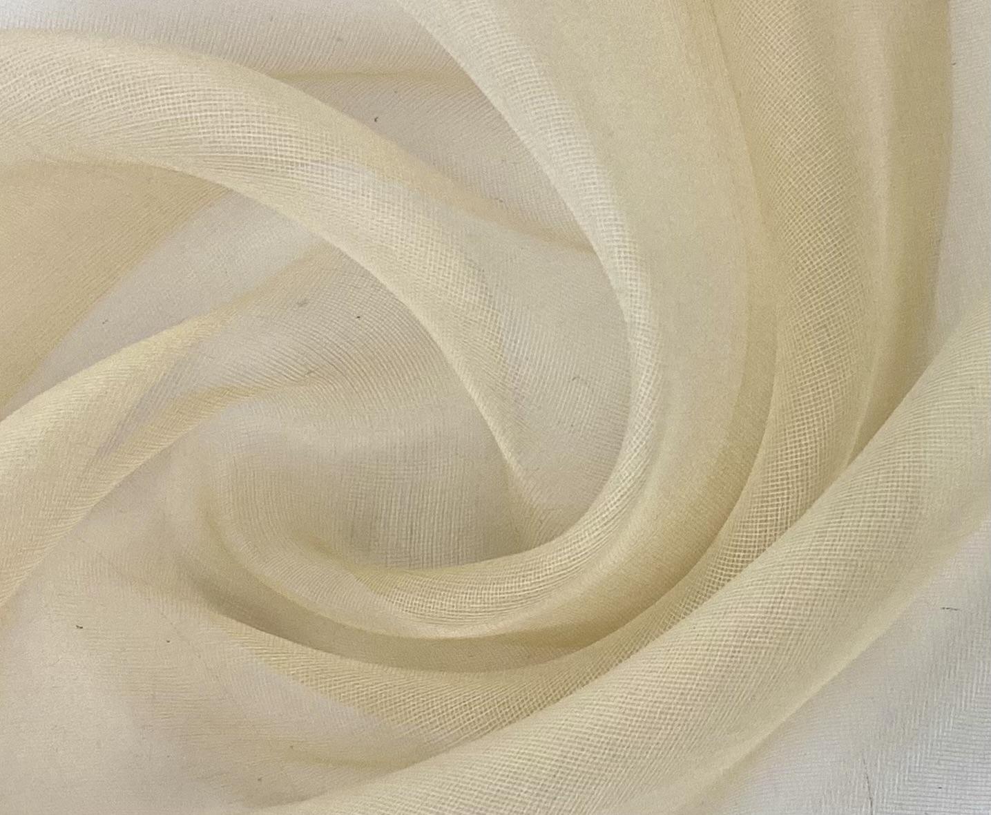 Silk marquisette in Nude