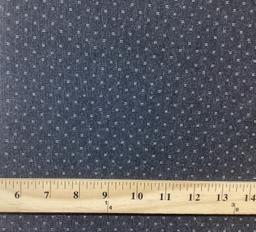 Ponte Knit With Lycra Dobby Pattern In Charcoal & White 