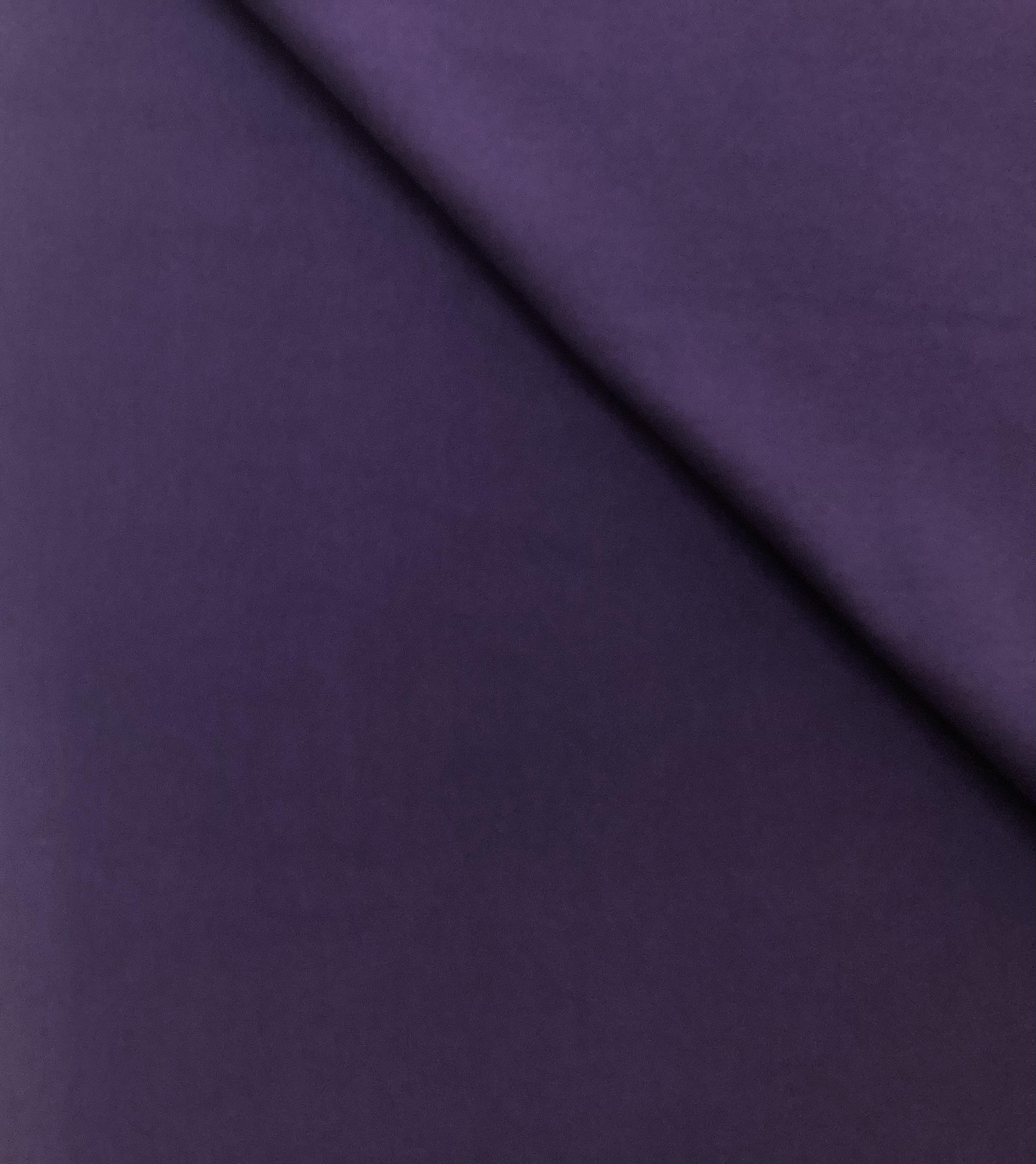 Made in Austria 100% Cotton Knit In Eggplant 