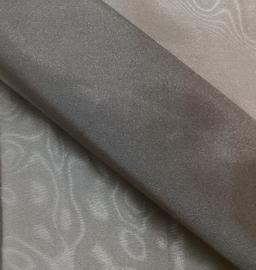 Polyester Satin Face Organza in Black