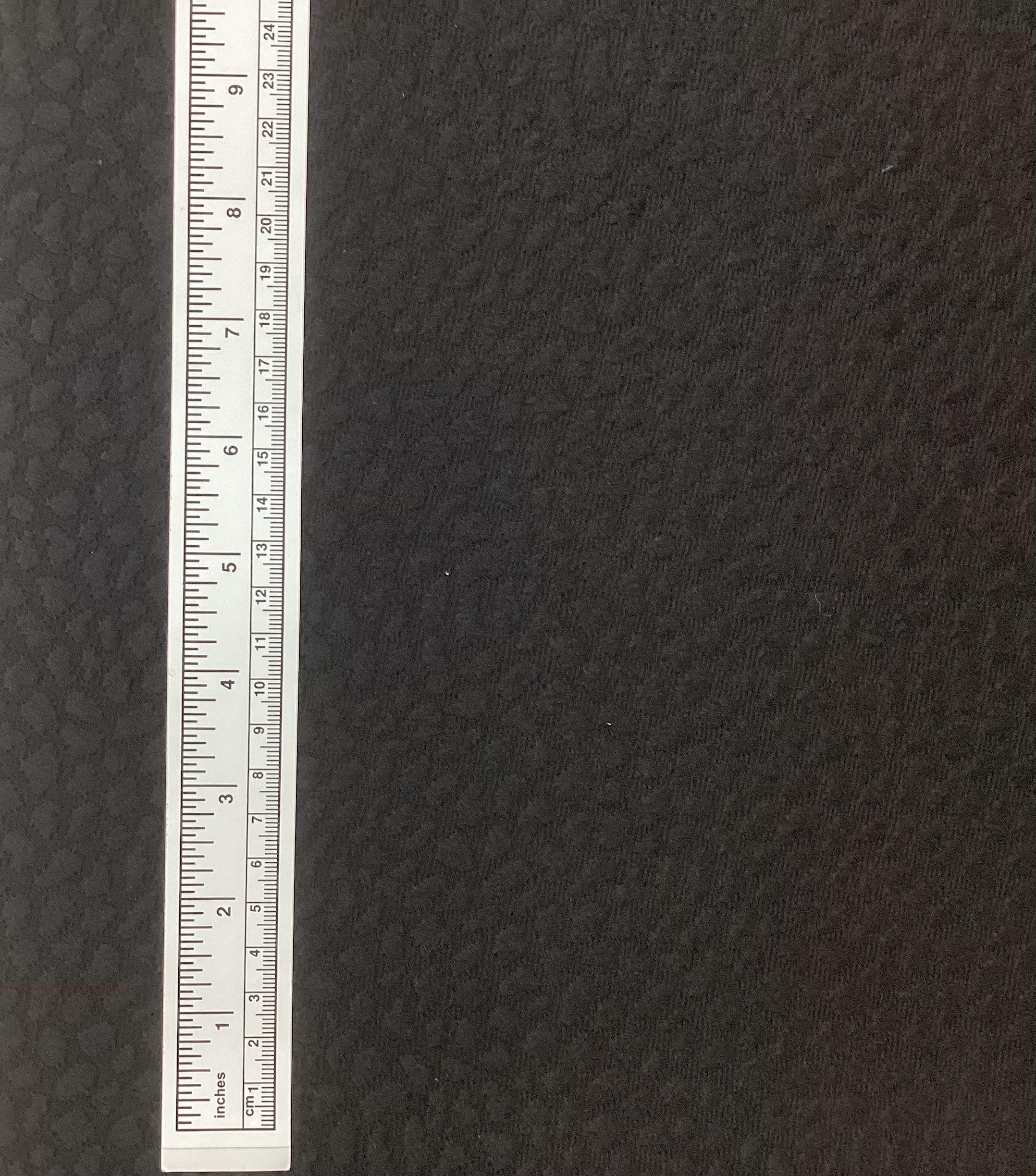 Silk & Wool Hammer Brocade In Black Bean