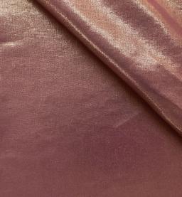 Metallic Linen In Gold On Dusty Rose 