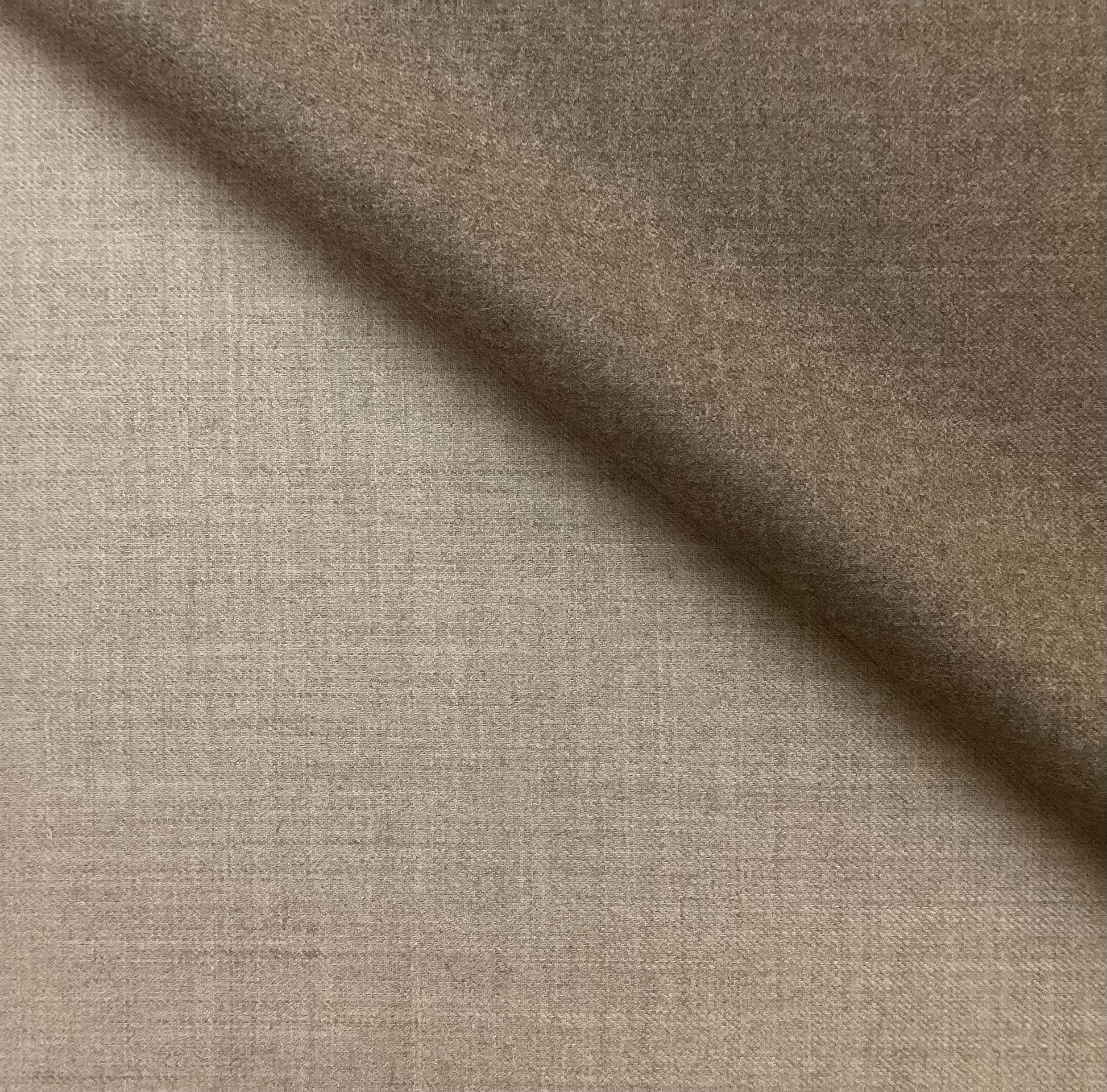 Wool & Cashmere Doubleface In Taupe