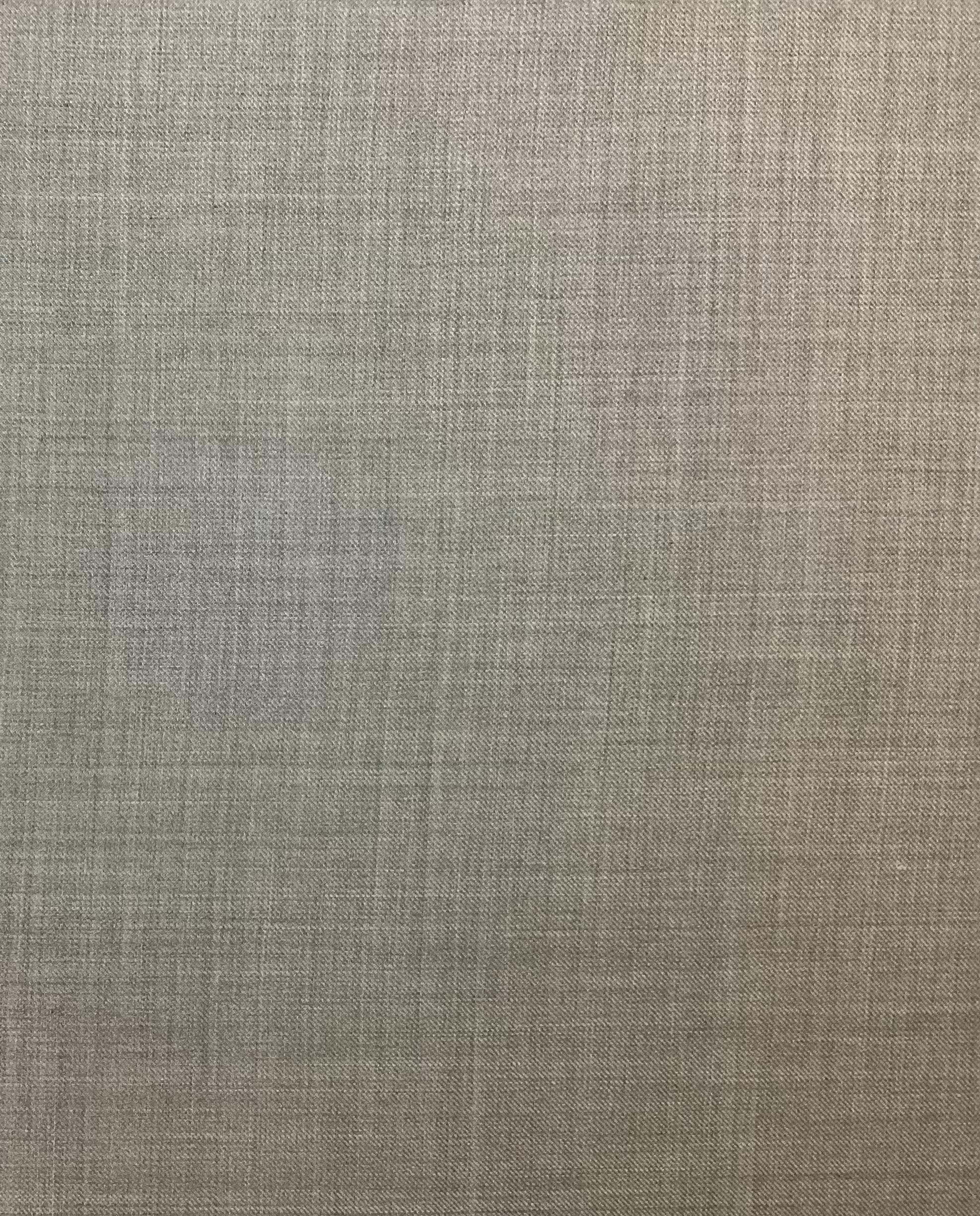 Made In Italy 100% Silk Extrafine Challis In Pewter 