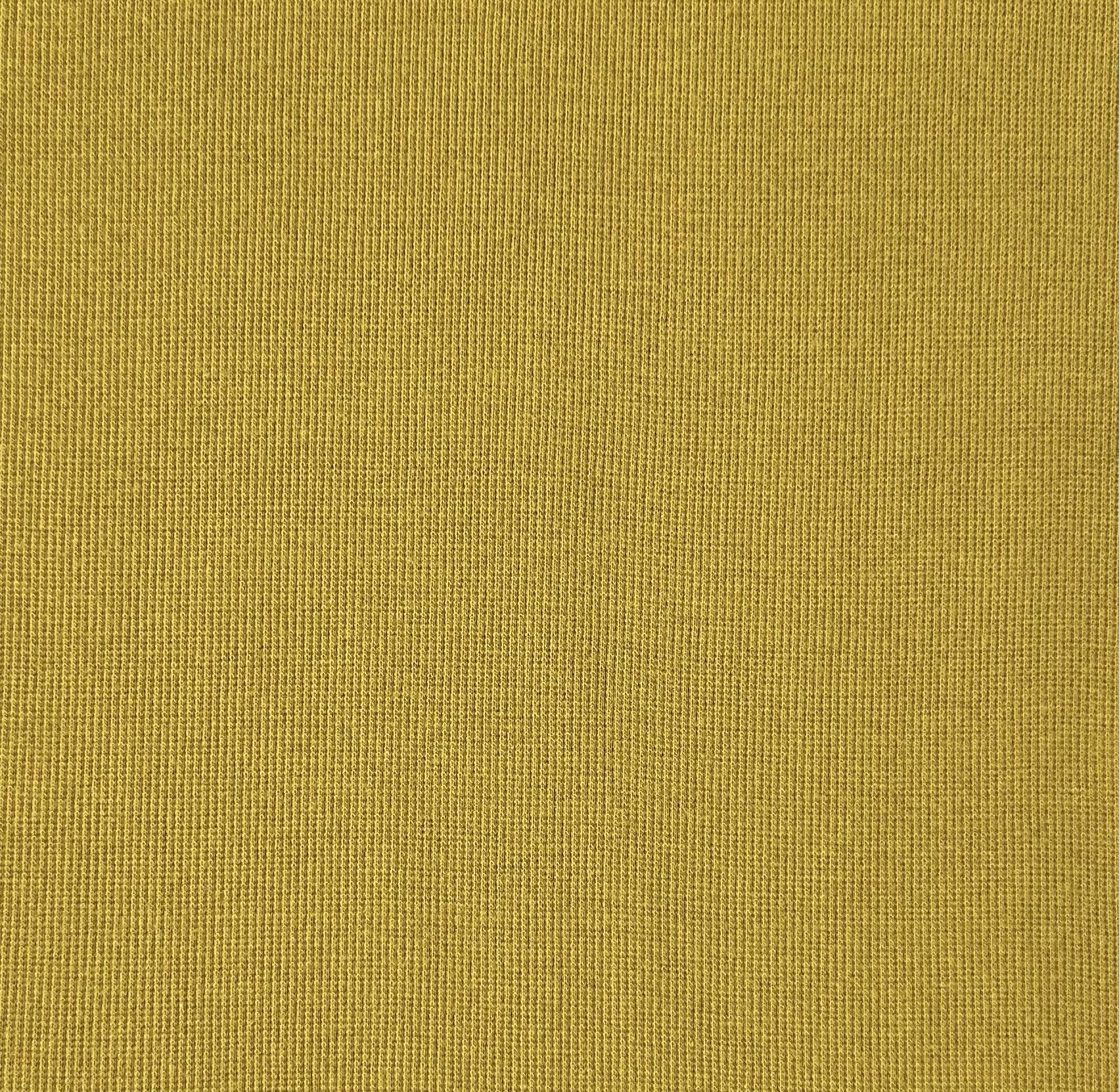 Bamboo Cotton Rib Knit in Chartreuse